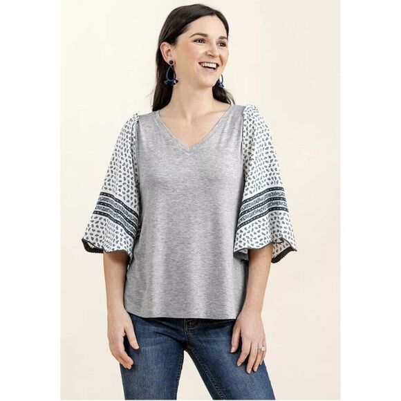 Matilda Jane Lets go together Without A Care Top SZ Large - Picture 1 of 14